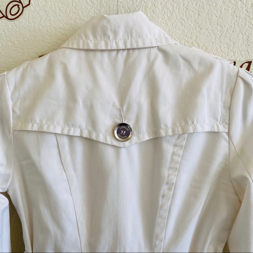 Express White Ruffle Button Up Jacket Size XS - Picture 14 of 16